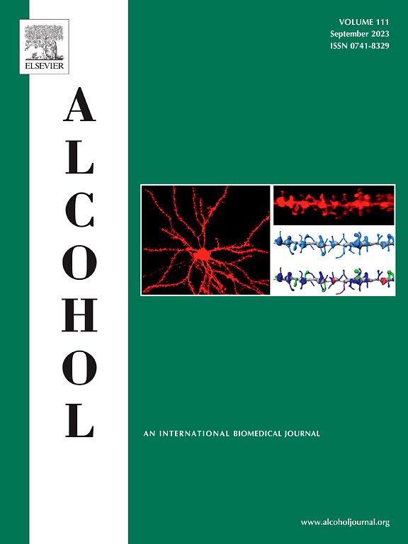 Go to journal home page - Alcohol